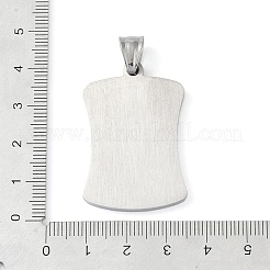 304 Stainless Steel Pendants&nbsp;LS-STAS-O008-01H