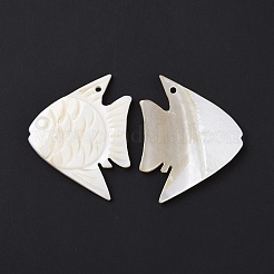 Natural Freshwater Shell Pendant&nbsp;SHEL-H001-02