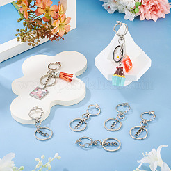 10Pcs Alloy Keychains&nbsp;KEYC-TA0004-76