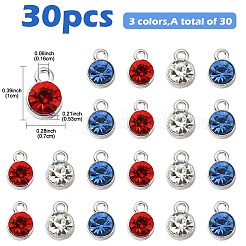 30Pcs 3 Colors Alloy Charms&nbsp;FIND-YW0005-39