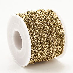 Ion Plating(IP) 304 Stainless Steel Rolo Chains&nbsp;CHS-S001-02D