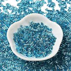 Baking Paint Glass Round Bugle Beads&nbsp;SEED-Z002-A-E03