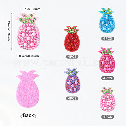 20Pcs 5 Colors Rhinestone Patches&nbsp;PATC-TA0001-07A