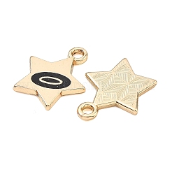 Alloy Enamel Pendants&nbsp;ENAM-G235-10G-01