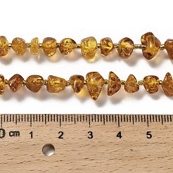 Natural Amber Beads Strands&nbsp;G-L095-K01-02