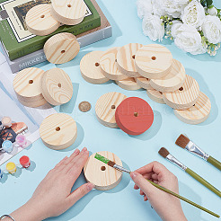 Wood Wheel&nbsp;DIY-WH0591-512