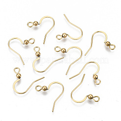 304 Stainless Steel French Earring Hooks&nbsp;X-STAS-S111-004G-NR