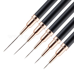 5Pcs Plastic Nail Art Line Brush&nbsp;AJEW-WH20816-069B