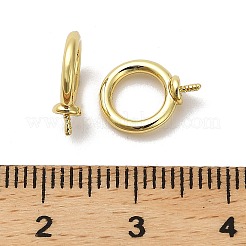 Rack Plating Brass Pendant Bails&nbsp;KK-S397-19G