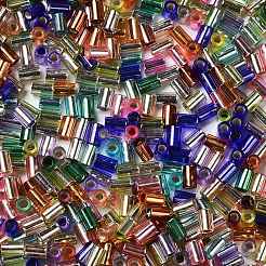 Baking Paint Glass Round Bugle Beads&nbsp;SEED-Z002-A-E05