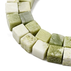 Natural Jade Beads Strands&nbsp;G-B155-C06-8x8mm