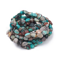 Natural Chrysocolla Stretch Beaded Bracelets&nbsp;BJEW-K213-C08