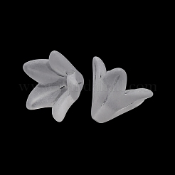 Frosted Acrylic Bead Caps&nbsp;AC-CBA1E6C-04