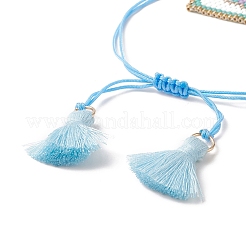 Handmade Japanese Seed Rectangle Braided Bead Bracelets&nbsp;BJEW-MZ00022-01
