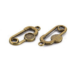 Tibetan Style Alloy Pendant Cabochon Settings&nbsp;PALLOY-N160-44AB