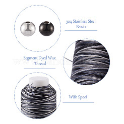 DIY Beaded Bracelet Making Kit&nbsp;DIY-TA0003-68
