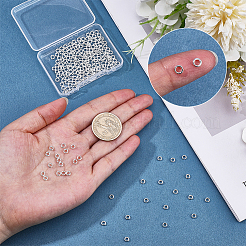 200Pcs Brass Split Rings&nbsp;KK-ME0004-88