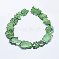 Natural Imperial Jasper Beads Strand&nbsp;G-E444-11