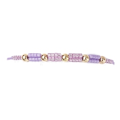 Glass Seed Beaded Braided Beads Bracelets&nbsp;BJEW-MZ00182-03