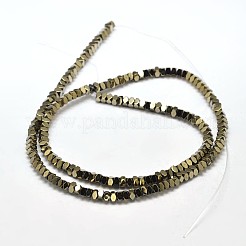 Electroplate Non-magnetic Synthetic Hematite Beads Strands&nbsp;G-I175-07B