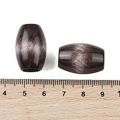 Opaque Acrylic European Beads&nbsp;OACR-Z036-04B