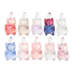 Luminous Transparent Resin Cabochons&nbsp;X-CRES-L045-17