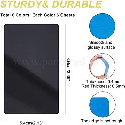Aluminum Blank Thermal Transfer Business Cards&nbsp;DIY-NB0004-81