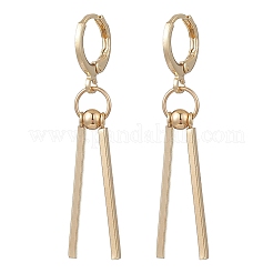 304 Stainless Steel Round with Stick Leverback Earrings&nbsp;EJEW-JE06827