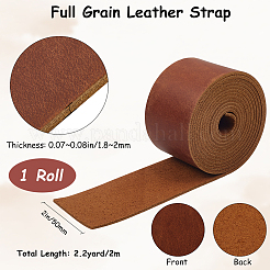 2M Flat AB Grade Cowhide Leather Cord&nbsp;AJEW-WH0479-73E-04