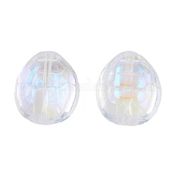 Transparent Electroplate Glass Beads&nbsp;GLAA-N035-022-K01