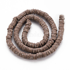 Handmade Polymer Clay Beads Strands&nbsp;X-CLAY-TD001-003B