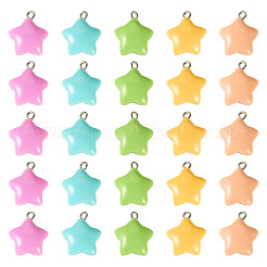 35Pcs Opaque Resin Pendants&nbsp;RESI-TA0002-81A