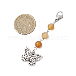 Butterfly Alloy Pendant Decorations&nbsp;HJEW-JM02927