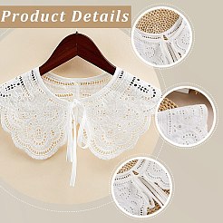 Detachable Polyester Embroidery Lady's Collars&nbsp;DJ-PW-WG59603-03