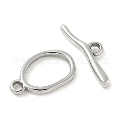 304 Stainless Steel Toggle Clasps&nbsp;STAS-H483-45P