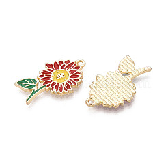 Alloy Enamel Pendants&nbsp;ENAM-T024-32M-G
