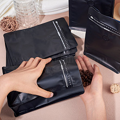 10Pcs BOPP and Aluminized PET and PE Resealable Coffee Zipper Bags with Valve&nbsp;ABAG-TA0001-93G