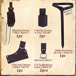 PU Leather Waist Belts&nbsp;DIY-HY0003-68