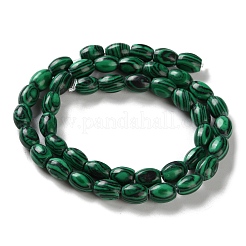 Synthetic Malachite Beads Strands&nbsp;G-I369-B19-01