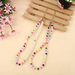 Handmade 610Pcs 10 Strands Polymer Clay Bead Strands&nbsp;CLAY-SC0001-37
