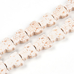 Dyed Synthetic Howlite Beads Strands&nbsp;TURQ-T004-12