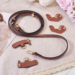 Flat PU Leather Webbing Bag Straps&nbsp;FIND-TA0007-93