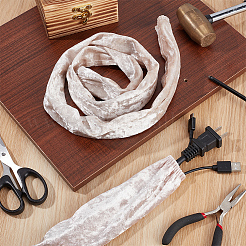 2Pcs Velvet Cloth Dust Cover for Chandelier Hanging Chain&nbsp;AJEW-BC0010-49B