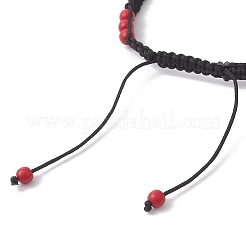 Synthetic Turquoise Beaded Bracelets for Women Men&nbsp;BJEW-JB13060