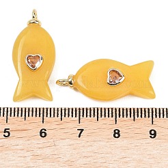 Dyed Natural White Jade Pendants&nbsp;X-G-Z134-06G-01