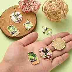 15Pcs 3 Styles Alloy Enamel Pendants&nbsp;ENAM-CJ0004-18