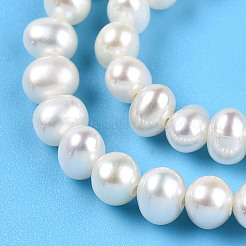 Natural Cultured Freshwater Pearl Beads Strands&nbsp;PEAR-N016-03C