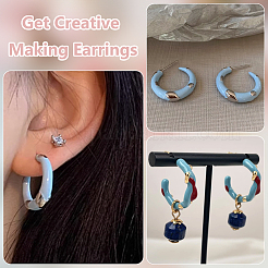 PP PP Polymer Clay Hoop Guide&nbsp;FIND-WH0435-12