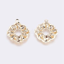 Brass Pendants&nbsp;KK-I622-06G-B-NF