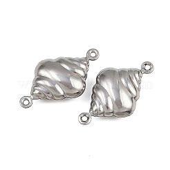 304 Stainless Steel Connector Charms&nbsp;STAS-L297-14P